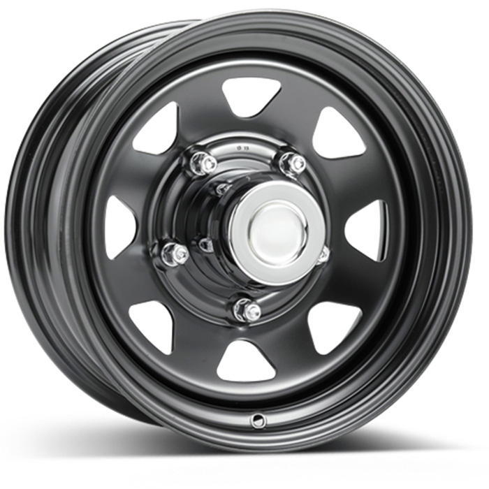 ACCIAIO DAKAR MATT BLACK - Diametro 15