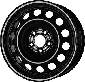 ACCIAIO MATT BLACK - Diametro 16