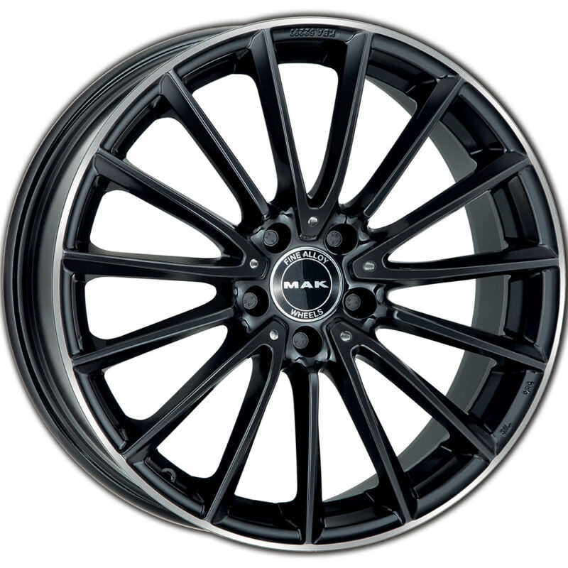 KOMET GLOSS BLACK MIRROR RING - Diametro 18